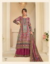 Ehsaas By Sayuri Viscose Silk Readymade Plazzo Suits
